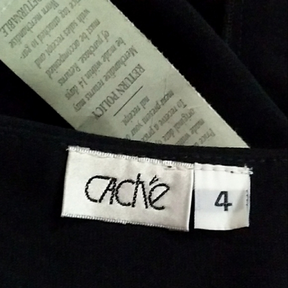 NWT Cache Blk Multi Slit Panelled Mini - Picture 3 of 8